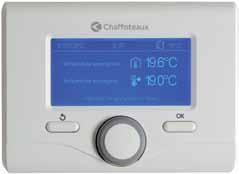 temperatury pomieszczenia służy do kontrolowania temperatury i trybu ogrzewania w strefie w której jest zainstalowany.