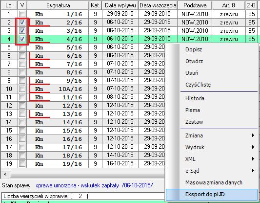 RYSUNEK 11. EKSPORT DO PL.