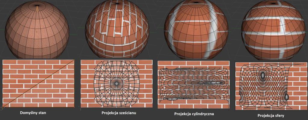 Pozostaje jednak podobny problem jak w przypadku tekstury cegieł, czyli umieszczenie odpowiedniego fragmentu tekstury w odpowiednim miejscu.