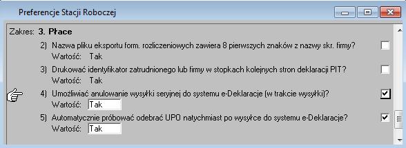 ', program nie będzie prosił o PIN przez kolejne 20 minut: Czas 20 minut można odpowiednio zwiększyć w zależności od potrzeb.