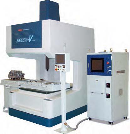 MACH-V565 / 9106 E 0,MPE : (2,5+0,35L/ 100)µm / (2,9+0,43L/ 100)µm / (3,6+0,58L/ 100)µm (²) P FTU,MPE : 2,5 µm (2,2 µm : przy użyciu SP25M) Seria 360 - WMP CNC typu "In-line" MACH-V zwiększa