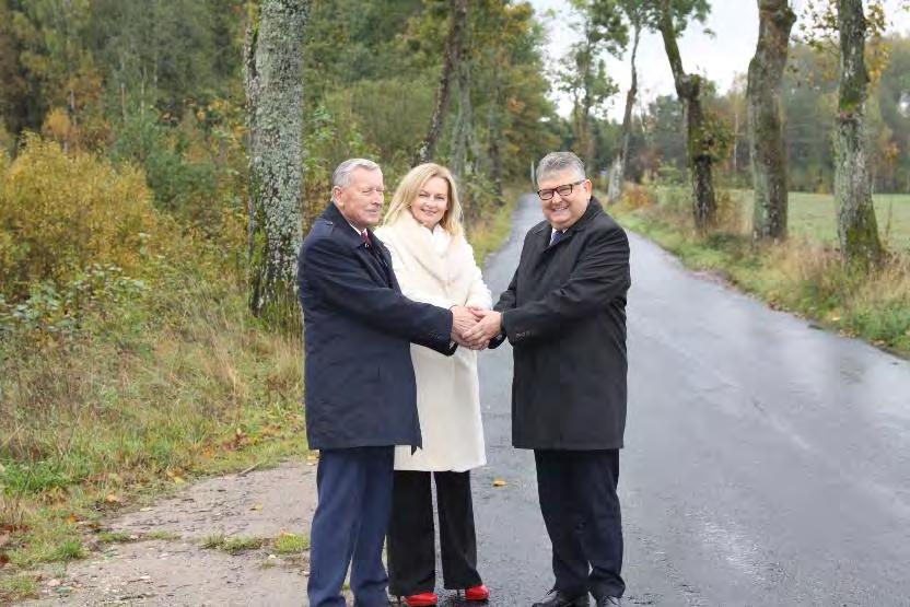 : Ulepszenie nawierzchni drogi powiatowej nr 2207G od granicy Powiatu Starogardzkiego do skrzyżowania Guzy Borowina Sucha Huta oraz wzajemnego rozliczenia