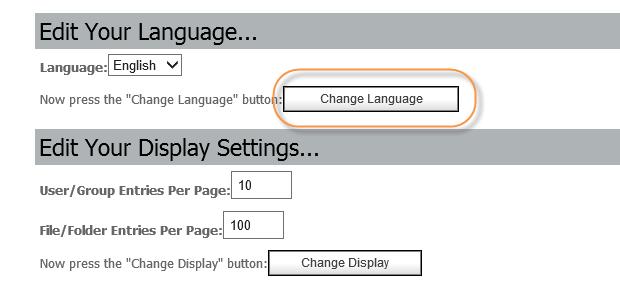 8.1. Zmiana domyślnego języka 1. Kliknij My Account w prawym górnym rogu. 2. Z rozwijanego menu Edit Your Language > Language wybierz preferowany język. 3.