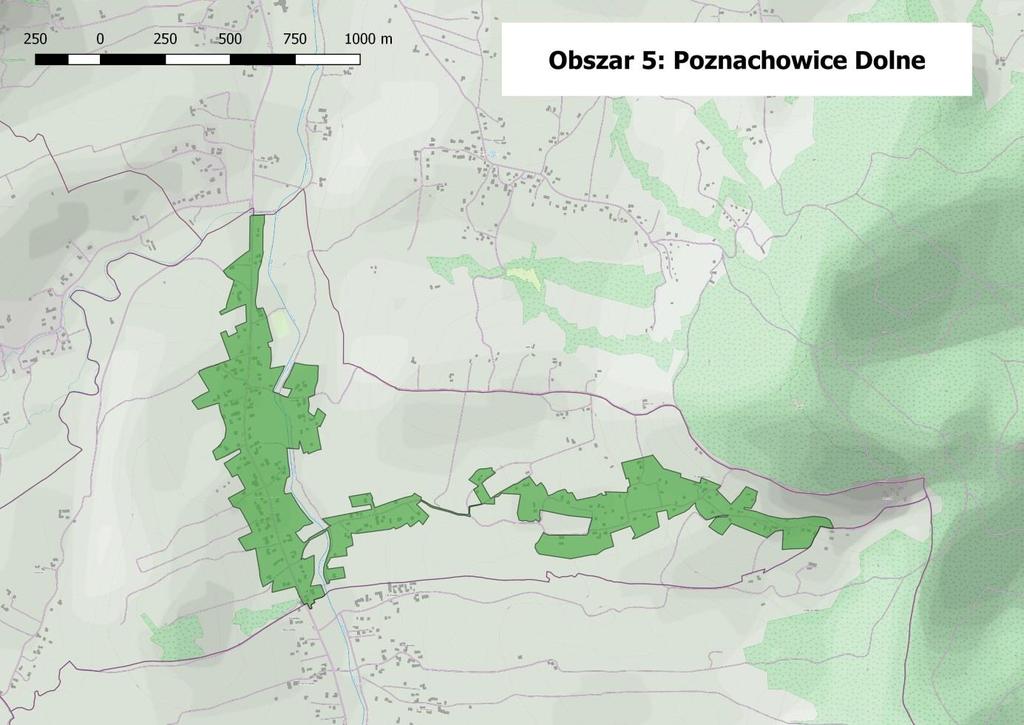 Diagnoza i delimitacja obszaru zdegradowanego i obszaru rewitalizacji Załącznik do Gminnego Programu Rewitalizacji Gminy Wiśniowa do 2023 roku Obszar 5.