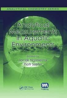ANALYTICAL MEASUREMENTS IN AQUATIC ENVIRONMENTS