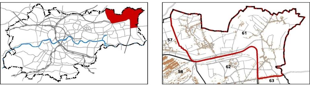 61. ŁUCZANOWICE-KOŚCIELNIKI JEDNOSTKA: 61 POWIERZCHNIA: NAZWA: 2033.