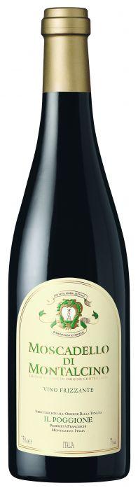 Il Poggione Moscadello di Montalcino DOC Musujące DOC Muscato Bianco 6% 70 g/l 6.2 g/l kadzie stalowe 1 4-6 Słomkowa barwa z trwałymi bąbelkami. Pikantny, bardzo kwiatowy bukiet.