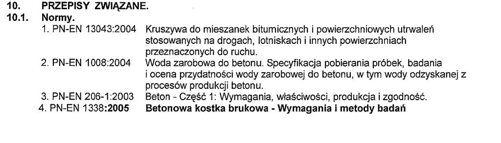7.2. Jednostka obmiarowa Jednostką obmiarową jest m 2 (metr kwadratowy) wykonanej nawierzchni z betonowej kostki brukowej.
