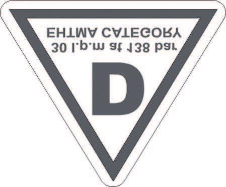 Tabliczka znamionowa B D F Construction Tools EOOD Naklejka poziomu hałasu WA Made in xxxxxx xxx db E H C A G A. Maksymalny dopuszczalny przepływ oleju hydraulicznego B. Typ urządzenia C.
