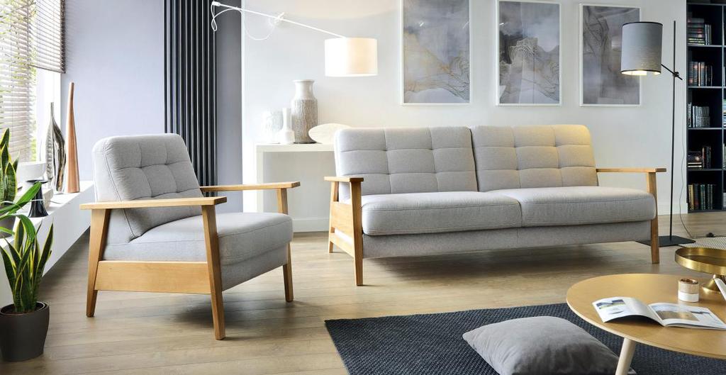 fotel 1, sofa Olaf 3F