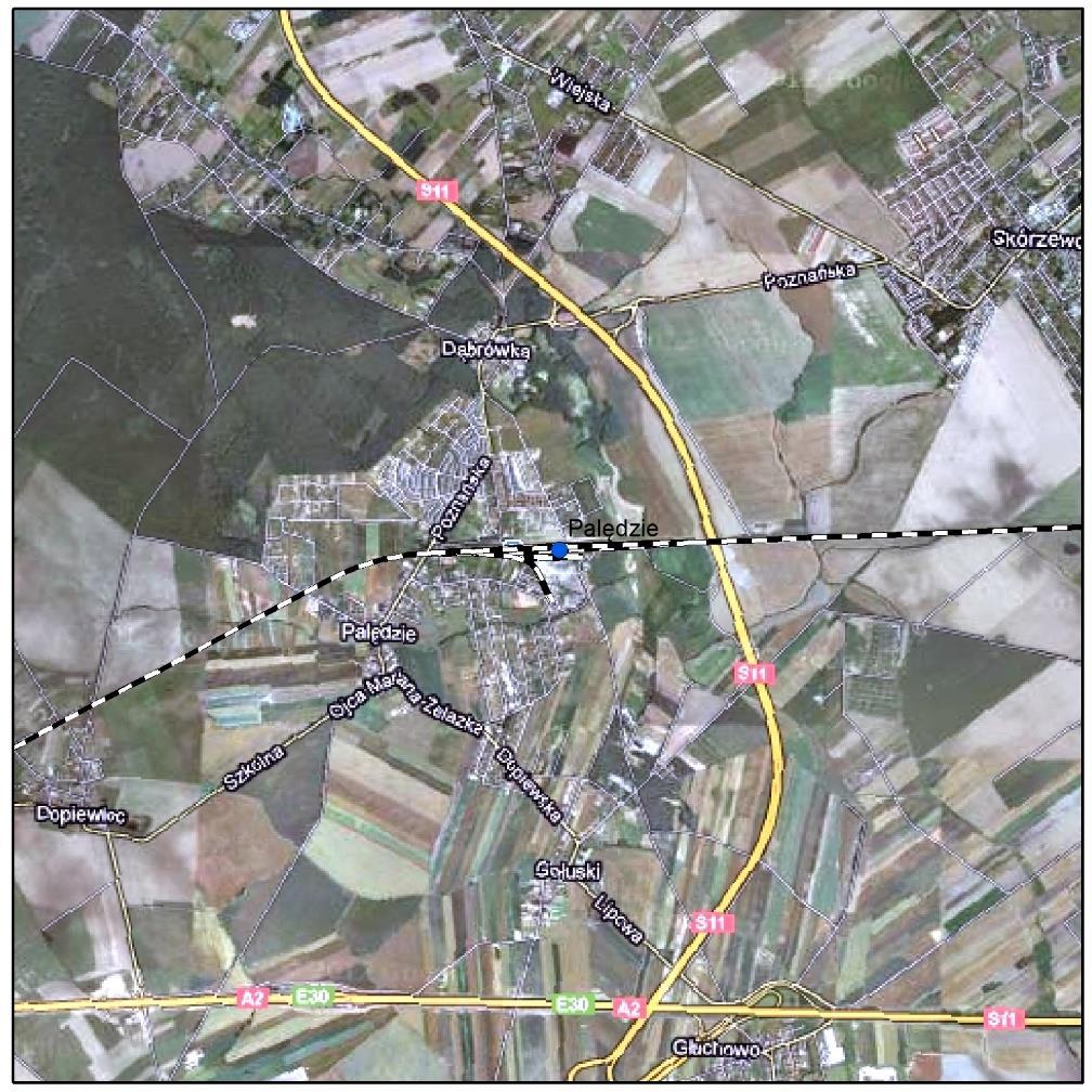 Liczba mieszkańców w promieniu 900m i 3 km od stacji i przystanków kolejowych metody badań Badania aktualnego i prognozowanego