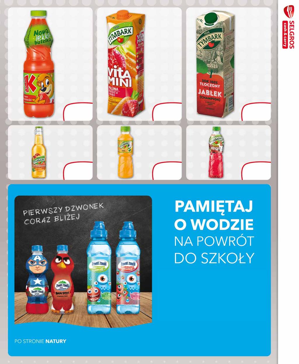 NAPOJE 2 zgrzewek dowolnego smaku 2 zgrzewek dowolnego smaku 2 zgrzewek dowolnego SOKI KUBUŚ 900 ML sprzedaż po 36482743 VITAMINI TYMBARK 1 L sprzedaż po 28794469 SOKI TŁOCZONE Z JABŁEK TYMBARK 1 L