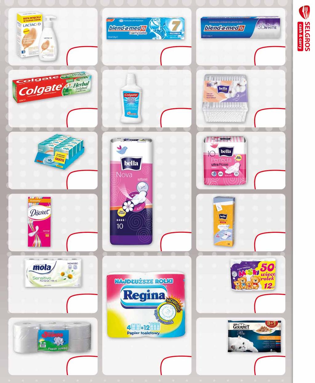 LACTACYD EMULSJA DO HIGIENY INTYMNEJ 300 ML trzy rodzaje sprzedaż po 45474343 9 65 z VAT 11.87 BLEND-A-MED COMPLETE 7 PASTA DO ZĘBÓW 100 ML sprzedaż po 29389392 3 z VAT 4.