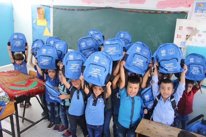 do szkół UNRWA uczęszczało ponad 2 miliony dzieci uchodźców z Palestyny.