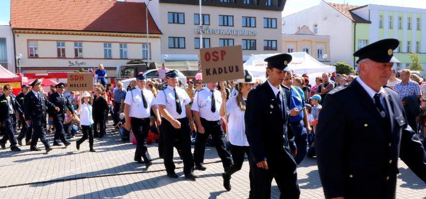 Udział strażaków z Kadłuba w 140-leciu Ochotniczej Straży Pożarnej Holice w