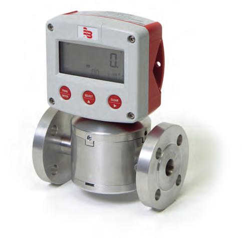 03 Przepływomierze owalno-zębate do aplikacji przemysłowych Oval gear meters for industrial applications Seria IOG to przepływomierze o budowie modułowej charakteryzujące się wysoką dokładnością i
