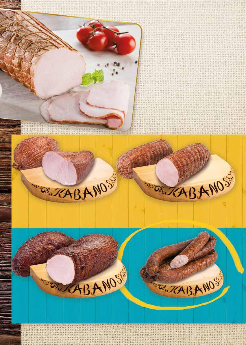 ... 23 45 Schab Od Górali prawdziwie Wyrób mięsny wyprodukowany ze schabu wieprzowego odkostnionego i odtłuszczonego, poddany peklowaniu,