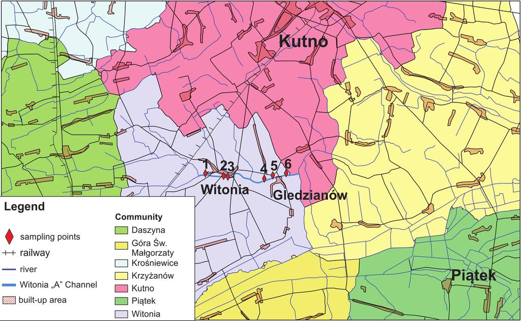 26 agriculture or ecological improvement. The quality assessment of bottom sediments is usually in accordance with Polish regulations (Rozporządzenie Ministra Środowiska z dnia 16 kwietnia 2002 r.