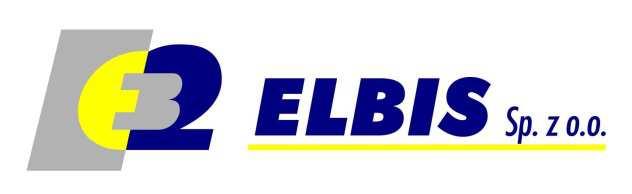ELBIS Sp. z o.o. 97-427 ROGOWIEC, ul. Instalacyjna 2 tel. +48 44 735 33 20 fax. +48 44 735 33 22 www.elb2.