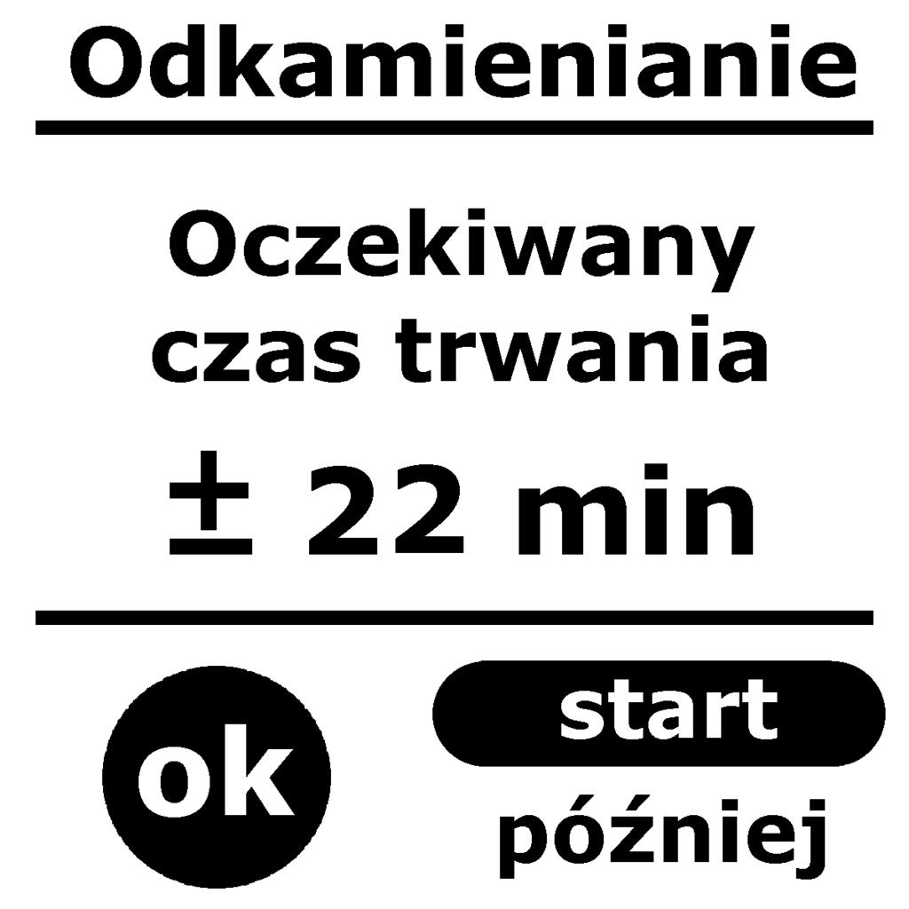 IFU_KR_COFFEEMAKER_EA69xx_0828346_PL 17/06/10 14:47 Page12 KRUPS SERIE EA69xx Uwaga : W celu zachowania ważności warunków gwarancyjnych należy przeprowadzić cykl usuwania kamienia wodnego zawsze,