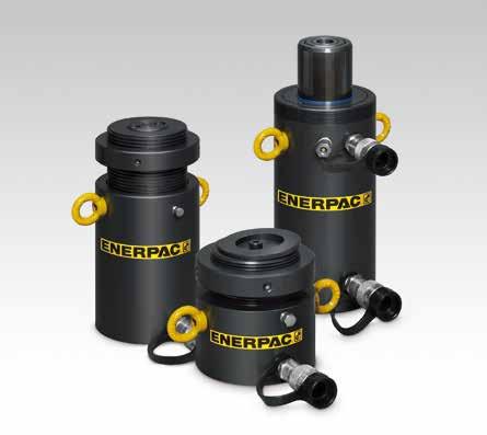 Cylindry o wysokim udźwigu firmy Enerpac HCL-6, LPL-602, HCR-6 Najwyższy poziom trwałości Edycja Summit Najnowsze cylindry edycji Summit stanowią owoc innowacyjności zapewniającej produkt o