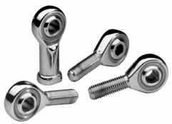 specjalneo Motorsport MS seria GXSW..MS / GLRSW..MS Łożyska przeubowe o wymiarach od 6 mm do 25 mm. Bezobsłuowe, ze zmniejszonym luzem łożyskowym. Wykonanie: - pierścień zewnętrzny (seria GLRSW.