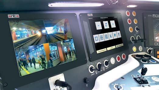 Istnieje również możliwość manualnego wyboru kamery bądź grupy kamer za pomocą ekranu dotykowego terminala.
