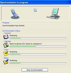 Image Editor MMS Home Studio Mobile Networking Wizard Sync Station to aplikacja służąca do synchronizacji kontaktów, terminów i zadań pomiędzy komputerem, a telefonem.