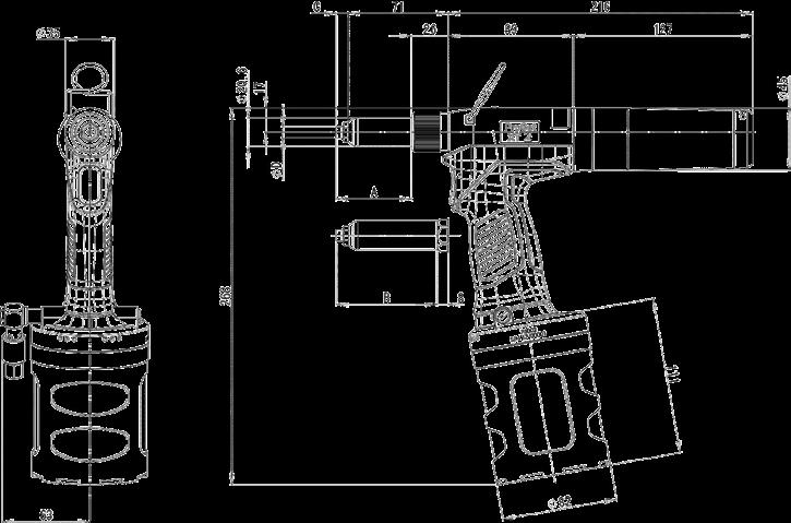 5. ZESPÓŁ GŁOWICY PRZEDNIEJ DO ProSet XT2 Zespół głowicy przedniej różni się w zależności od instalowanego typu nita.