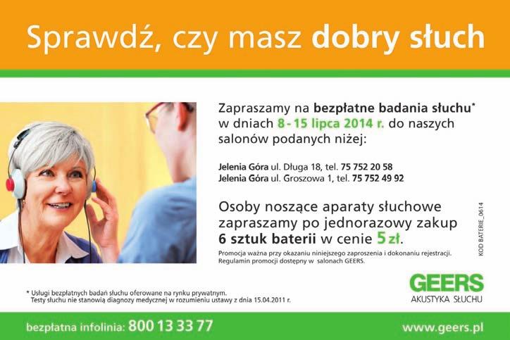 Nr 27, 8 lipca 2014 7 Tajne nagrania i zemsta biznesmena Przed jeleniogórskim sądem stanie wkrótce Tadeusz H.