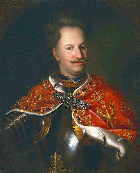 34 Portret Stanisława Leszczyńskiego Portret Karola XII króla Szwecji Naród Polski był podzielony, dlatego August II Mocny