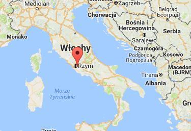 WŁOCHY Źródło: https://www.google.pl/maps/ (24.