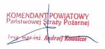 7. III etap naboru Termin rozmowy kwalifikacyjnej wyznacza się na dzień 14 października. Rozmowa przeprowadzana będzie w Komedzie Powiatowej PSP w Zakopanem od godz.