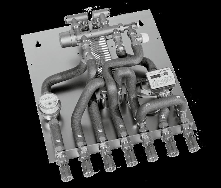 Logoterma mieszkaniowa stacja cieplna Produkt: moc dla c.w.u.: 33-47 kw/δt45 K wypływ c.w.u.: 12-17 l/min moc dla c.o. 12 kw/δt20 K max.
