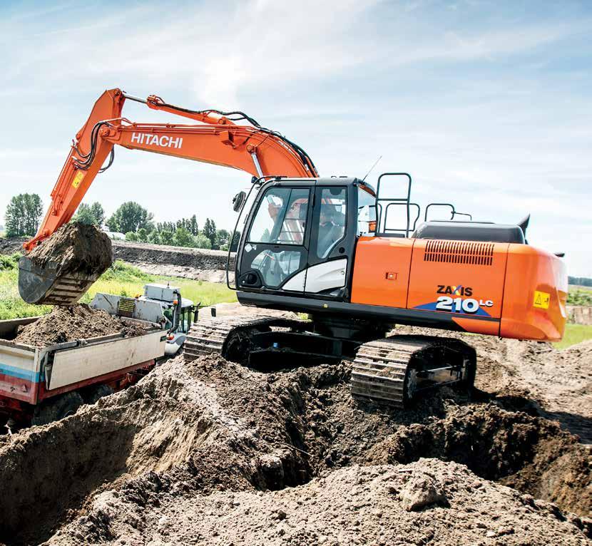 Seria ZAXIS-6 KOPARKA HYDRAULICZNA Kod modelu : ZX210 6 / ZX210LC 6 / ZX210LCN-6 Moc znamionowa silnika :