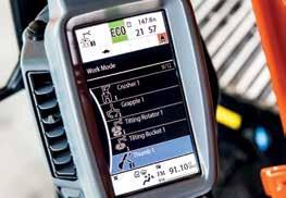 ZX210LC 6 Jest stabilna i mocna, a tylna kamera jest perfekcyjna Rune Morten Ryen, operator, Skogen UOSOBIENIE WSZECHSTRONNOŚCI ZX210LC 6 to jeden z najpopularniejszych modeli w gamie średnich