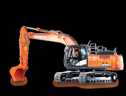 Tsuchiura Works największym zakładzie tego typu. Oznacza to, że właściciele koparki Hitachi ZX210LC 6 zyskują pewność doskonałej jakości swojej maszyny.