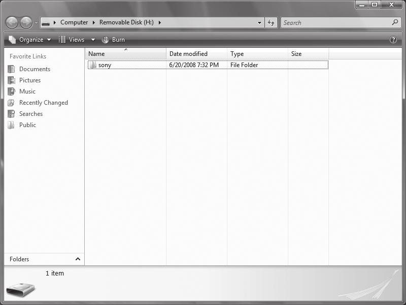 5 Kiedy na ekranie komputera pojawi się okno [AutoPlay], kliknij na wariancie [Open folder to view files (Otwórz folder, aby wyświetlić pliki)].