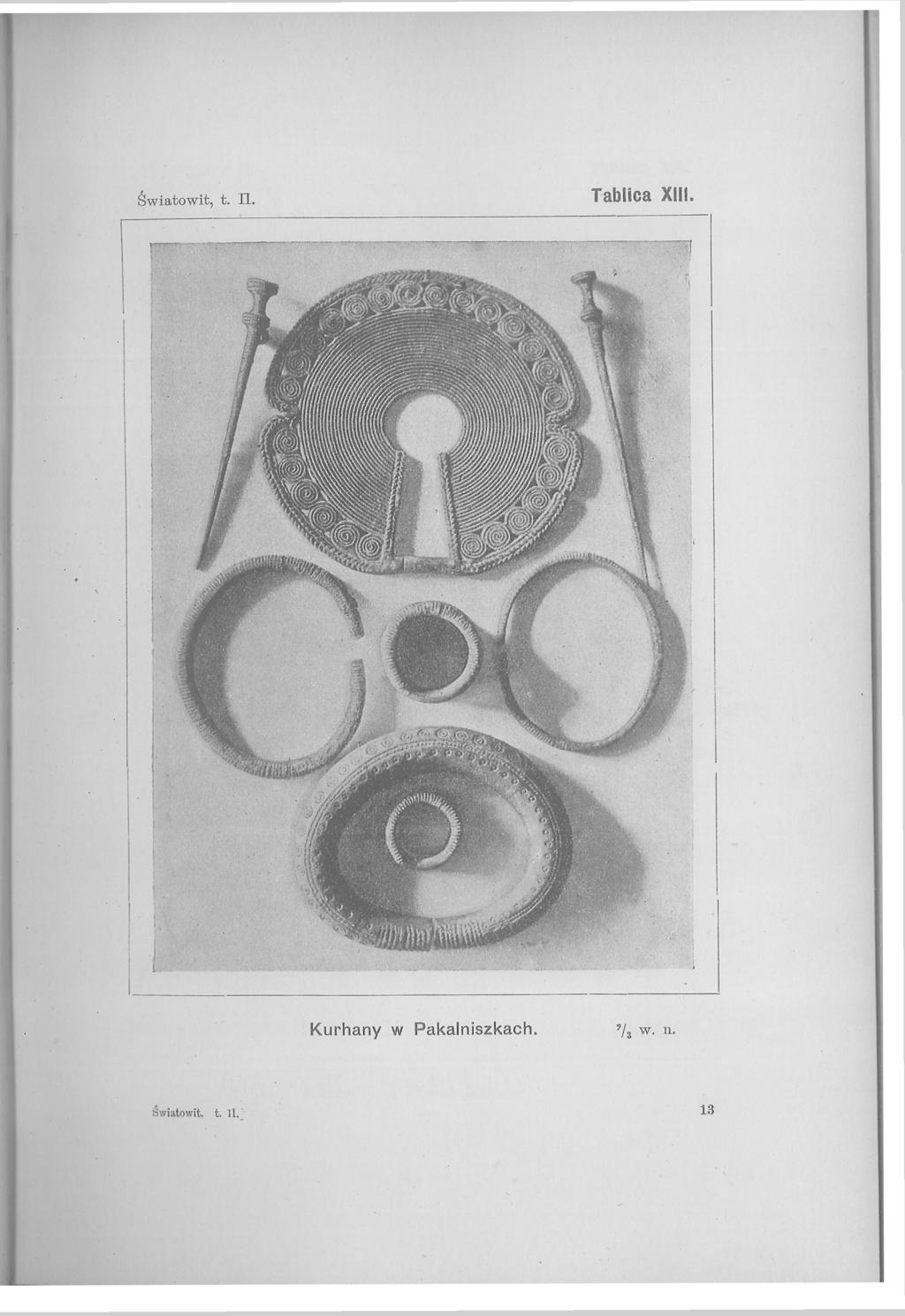 światowit, t. п. Tablica XIII.