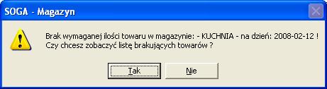 j jednostek). Kolejną czynnością jest ewentualna korekta składników możemy dodać, wymienić na inny lub usunąć jakiś składnik. Podczas tych operacji stała receptura dla półproduktu nie ulegnie zmianie.