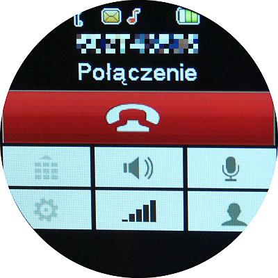 zainstalowana tylko karta SIM albo pojawi się menu