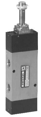 elektromagnetyczne / - 5/ G /4" seria kompaktowa do monta u w grupy Seria 0 5/ - powrót sprê yn¹ 4/.5.0..M 4 5 5 Minimalne ciœnienie pracy,5 bar Waga gr. 4 5/ 4/.5.0..M 4 64 5 0 Minimalne ciœnienie pracy,5 bar Waga gr.