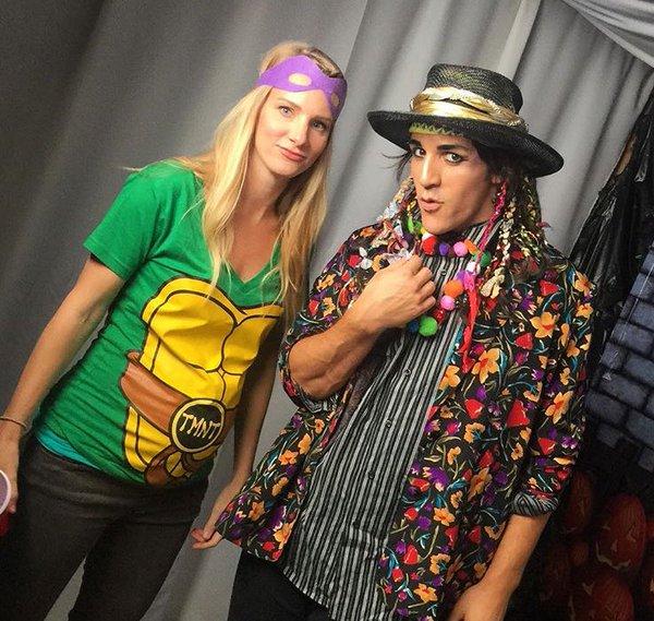 31.10 - Heather wraz z rodziną obchodziła Halloween, później