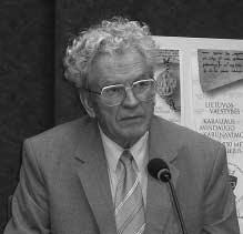 Romualdas Budrys. 2004 m. gonai, vykdyti archeologiniai kasinòjimai, ventovòs poïemiuose sukurtas mauzoliejus. R.
