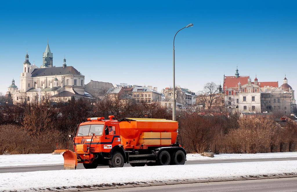 Do akcji zimowego utrzymania na terenie miasta Lublin