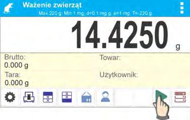 Autostart Decyduje, czy pomiary odbywają się ręcznie (po naciśnięciu przycisku automatycznie. o TAK: praca automatyczna, o NIE: praca ręczna.