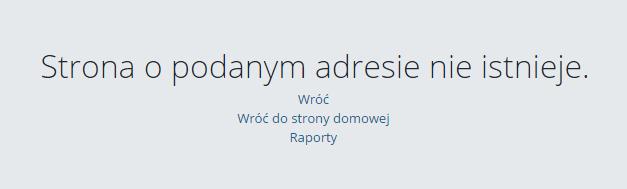 Rysunek 151 Błąd 404 7.
