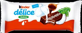 6,14 Kinder Delice kokos 42g Kinder Bueno 43g