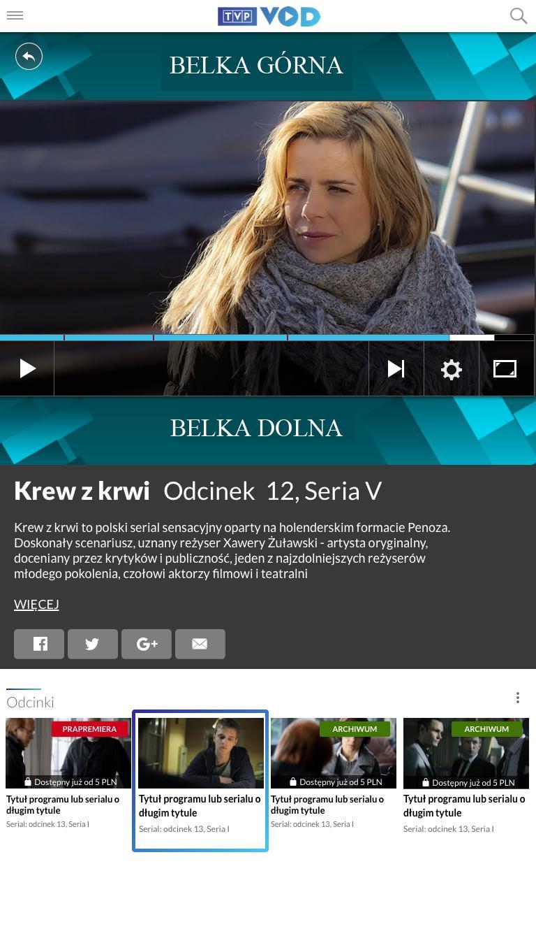 2. Wersja mobilna brandingu (Wersja dla małych rozdzielczości (telefon tablet): Kreacja składa się z 2 plików: belki górnej i belki