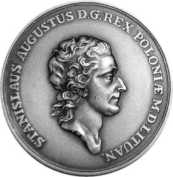 14 Wspaniały portret królewski pokazała Mennica na medalach replikach wg medalu Merentibus Jana Filipa